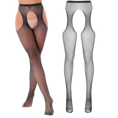 US Womens Suspender Tights Garter Belt Pantyhose Sheer Elastic Nylon Stocking